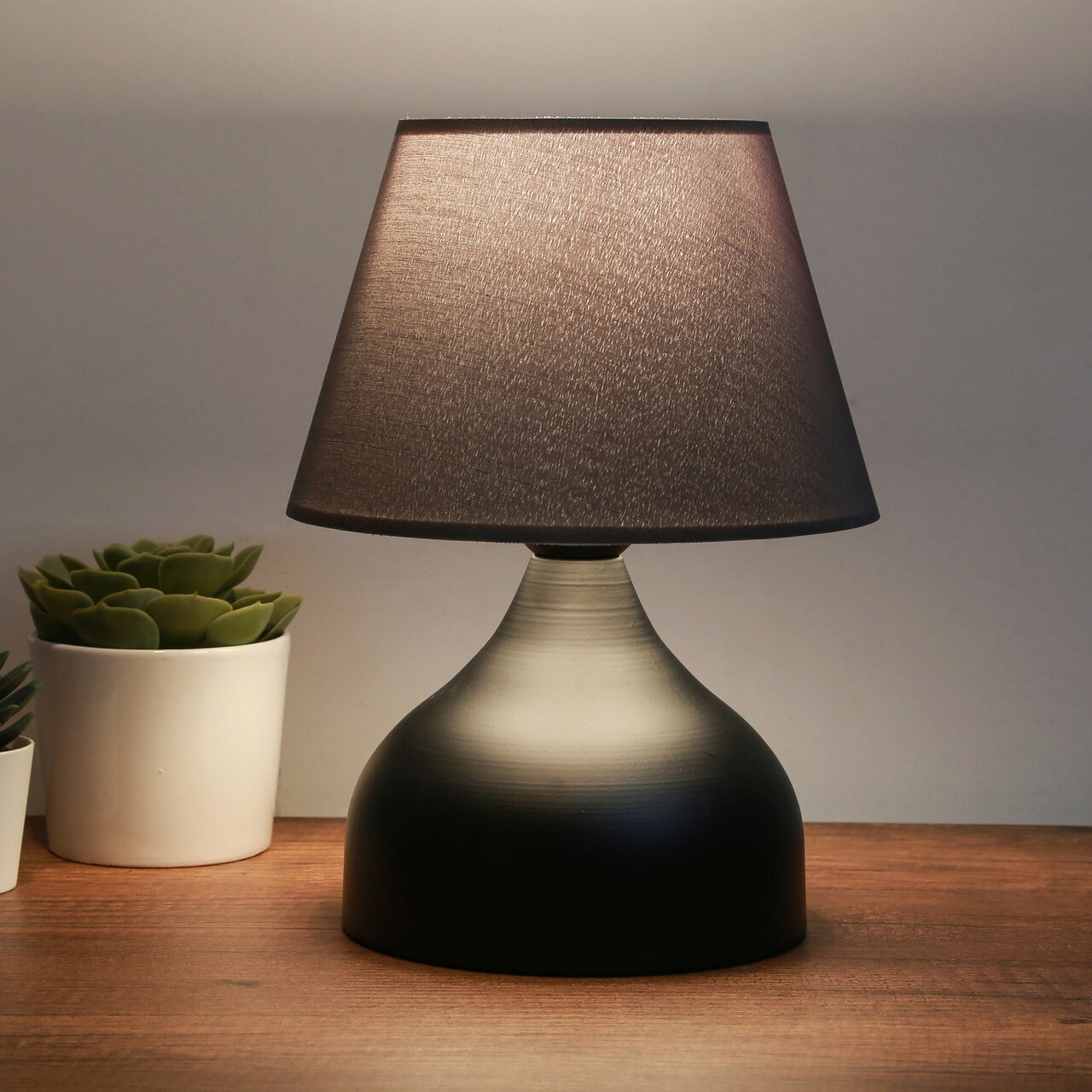 Lampa de masa, Opviq, 780SGN2532, Antracit - imagine 4